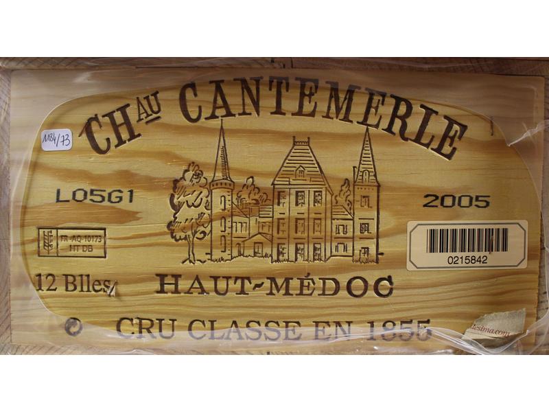 12 Blles CH. CANTEMERLE, Haut-Medoc, GCC,...
