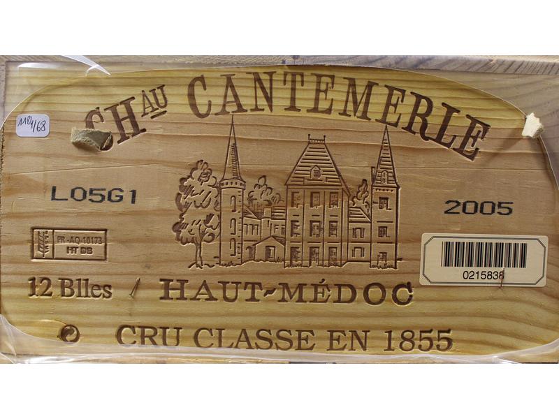 12 Blles CH. CANTEMERLE, Haut-Medoc, GCC,...