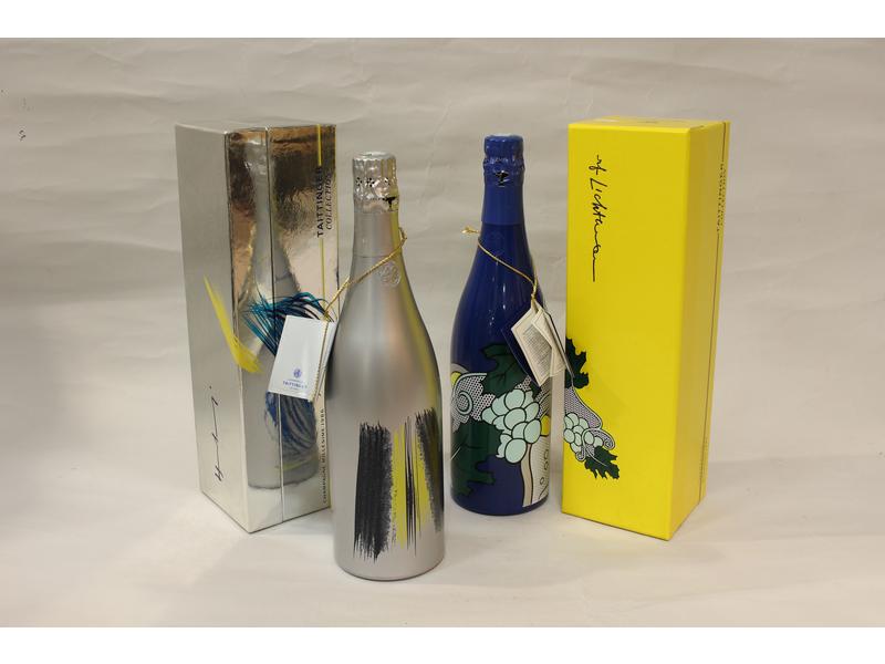2 Blles de Champagne TAITTINGER Collection,...
