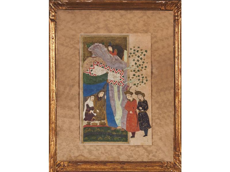 IRAN STYLE SAFAVIDE, début du XXe siècle