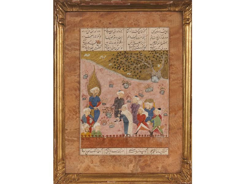 Joseph enlevé par ses frères, Iran safavide,...