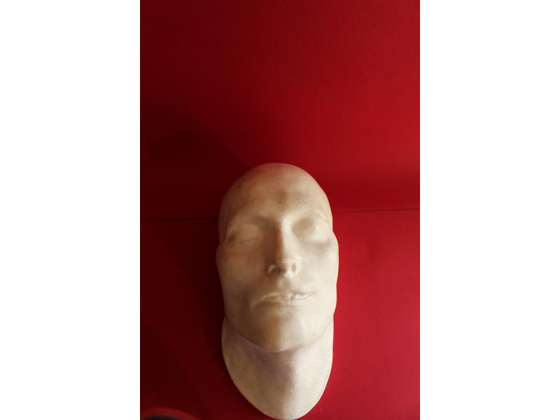 MASQUE MORTUAIRE de l'Empereur Napoléon Ier...
