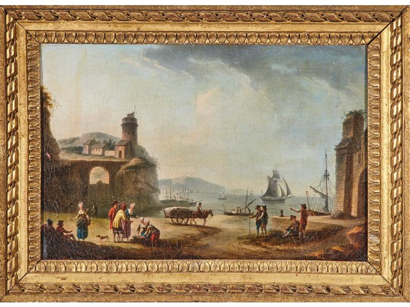 Attribué à Jean François HUE (1751 - 182...