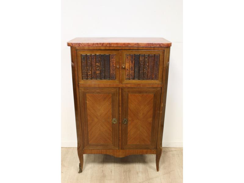 BUFFET A HAUTEUR D'APPUI en placage de bois...