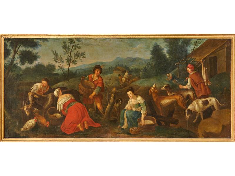 Ecole Flammande de la fin du XVIIe - début...