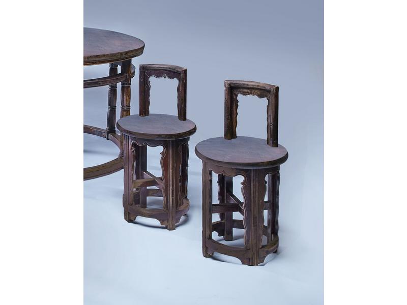 PAIRE DE CHAISES dit d'écrivain à assise...