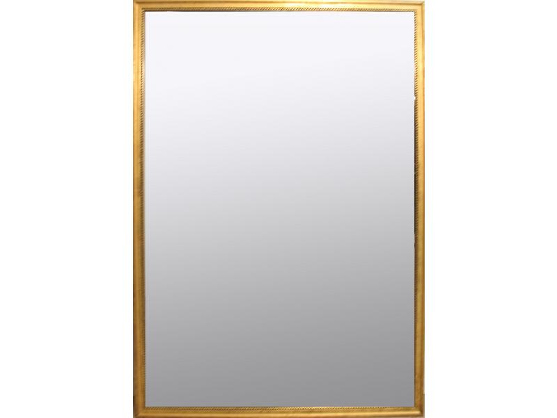 MIROIR rectangulaire dans un cadre en bois...