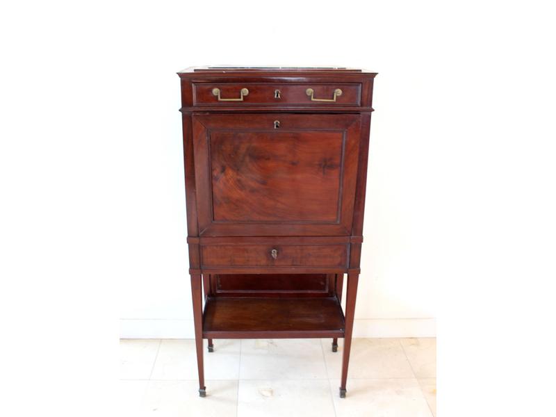 PETIT SECRETAIRE de dame rectangulaire en...