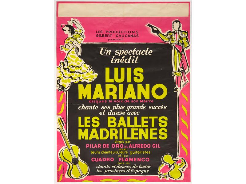 Luis MARIANO et les Ballets Madrilènes