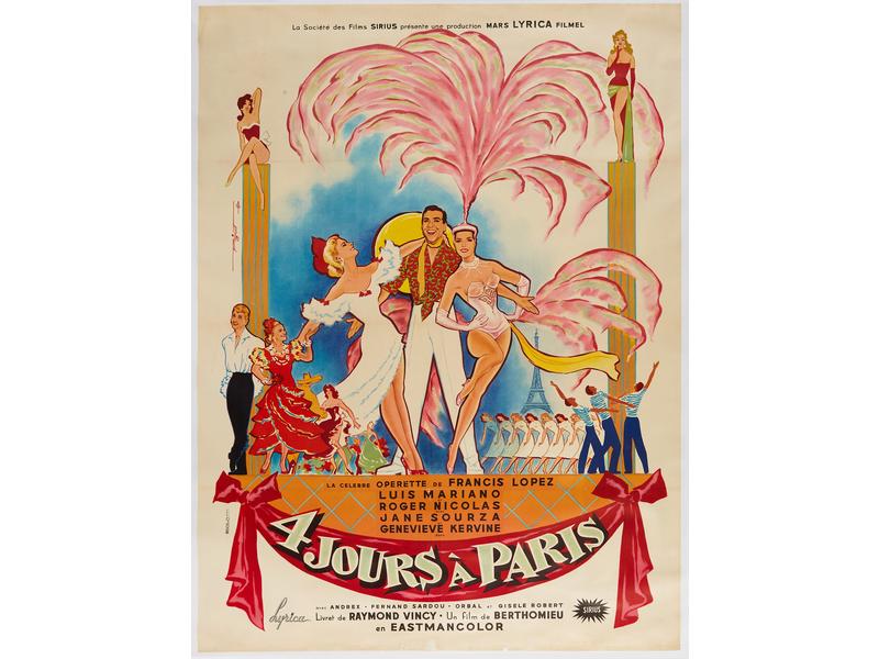 4 JOURS A Paris, Opérette de Francis LOPEZ...