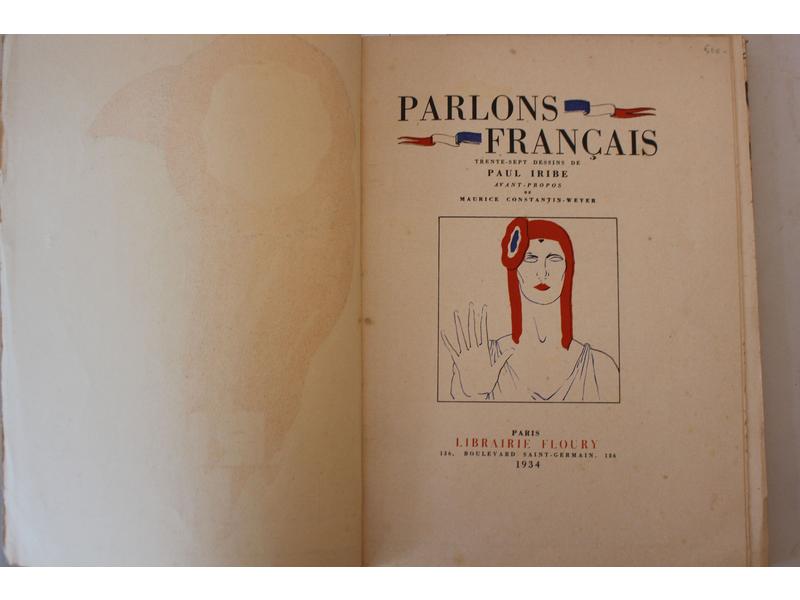 Parlons français, librairie Floury, Paris,...
