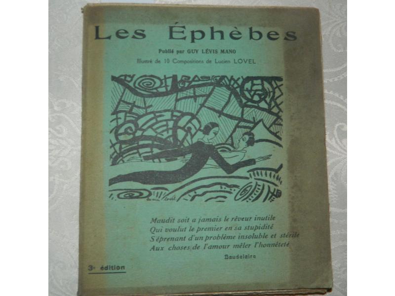 LEVIS-MANO (Guy), Les Ephèbes. La Revue Sans...