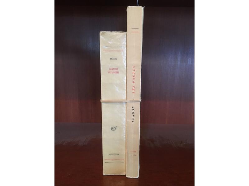 ARAGON (L.), 2 vol. in-8 brochés en Edition...