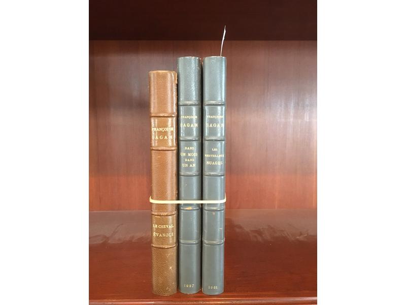 [EDITIONS ORIGINALES] - SAGAN (F.): 3 vol....