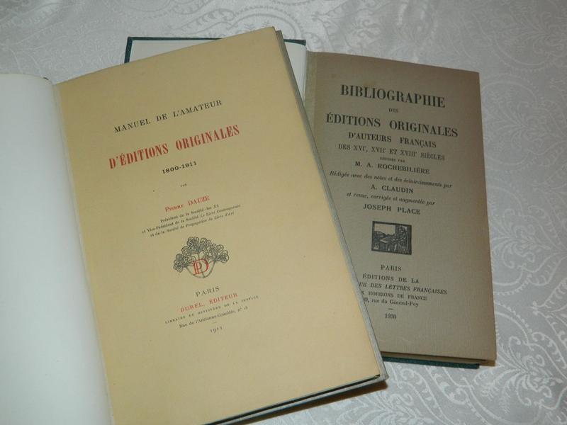 [EDITIONS ORIGINALES] - 2 vol. in-8 pleine...