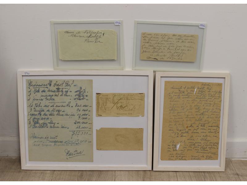 [Edith PIAF] - REUNION de 4 documents