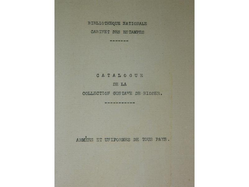 LETHEVE (J.), Catalogue de la collection...