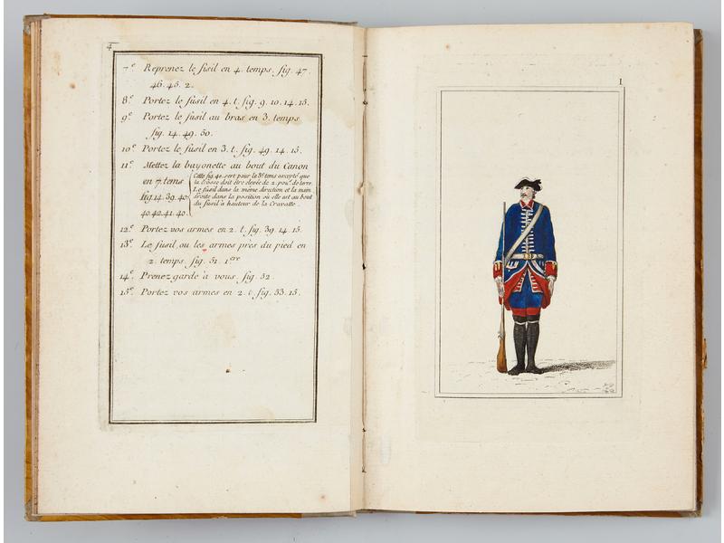 LATTRE, Exercices de l'Infanterie Française,...
