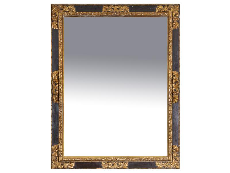 GRAND MIROIR dans un cadre rectangulaire...