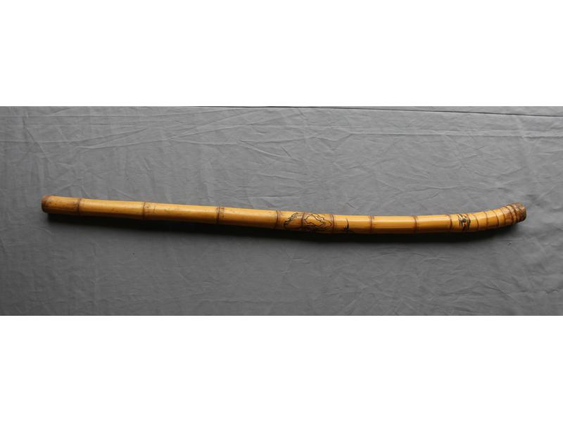 WAKIZASHI à lame à shinogi-zukuri et hamon...
