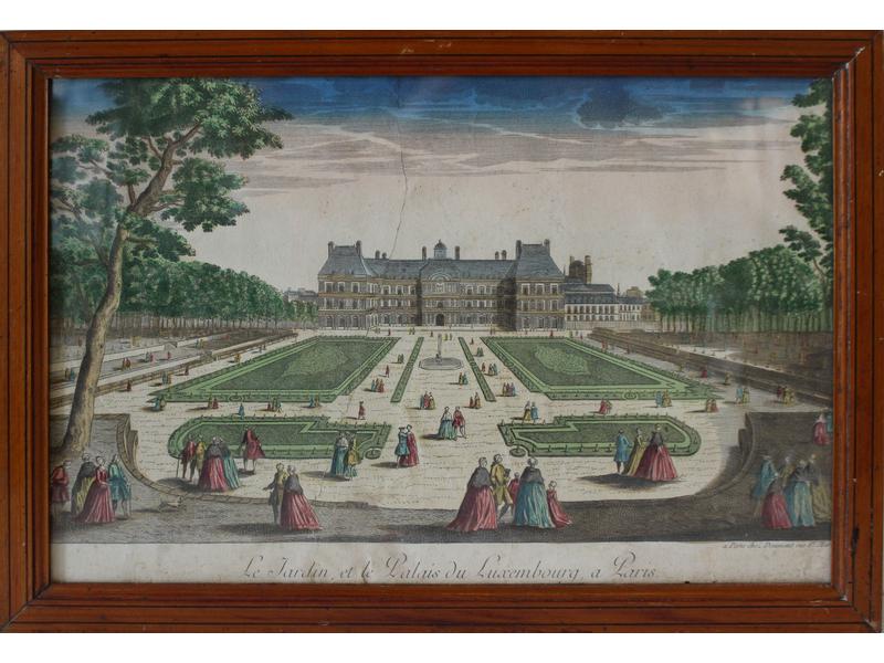 DEUX VUES D'OPTIQUE en couleurs