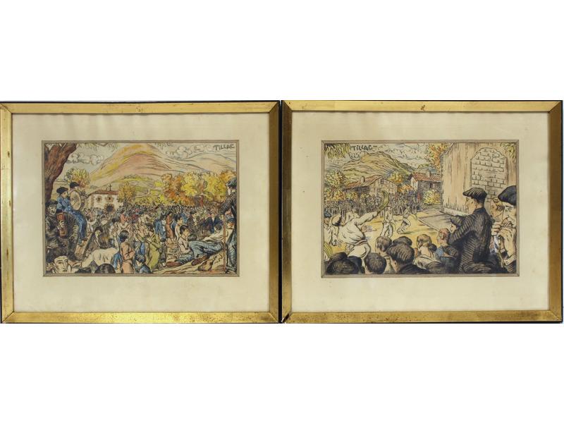 D'après Pablo TILLAC (1880-1969)