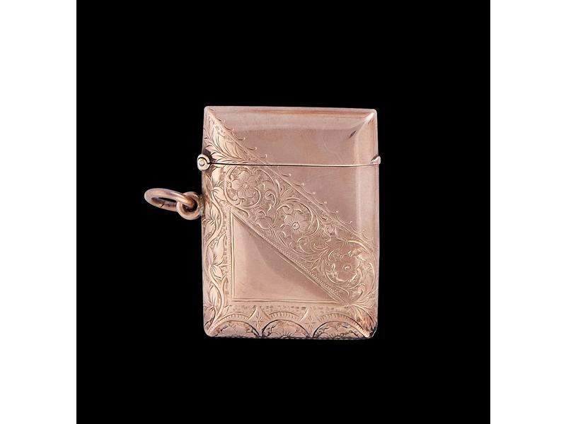 ETUI A  ALLUMETTES rectangulaire formant...