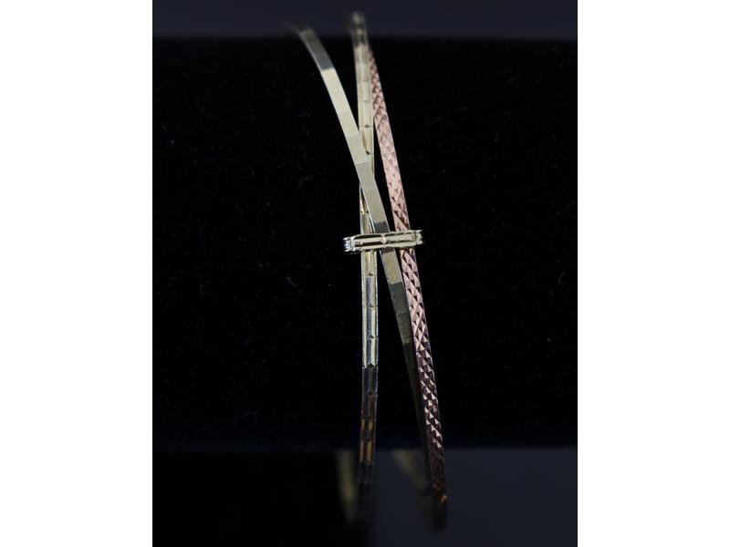 BRACELET trois ors (14k)