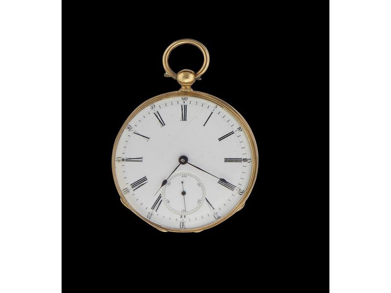MONTRE DE GOUSSET, chronomètre, remontage...