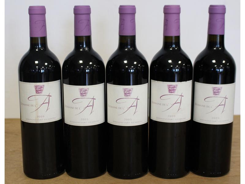 5 Blles DOMAINE DE L'A Côtes de Castillon...