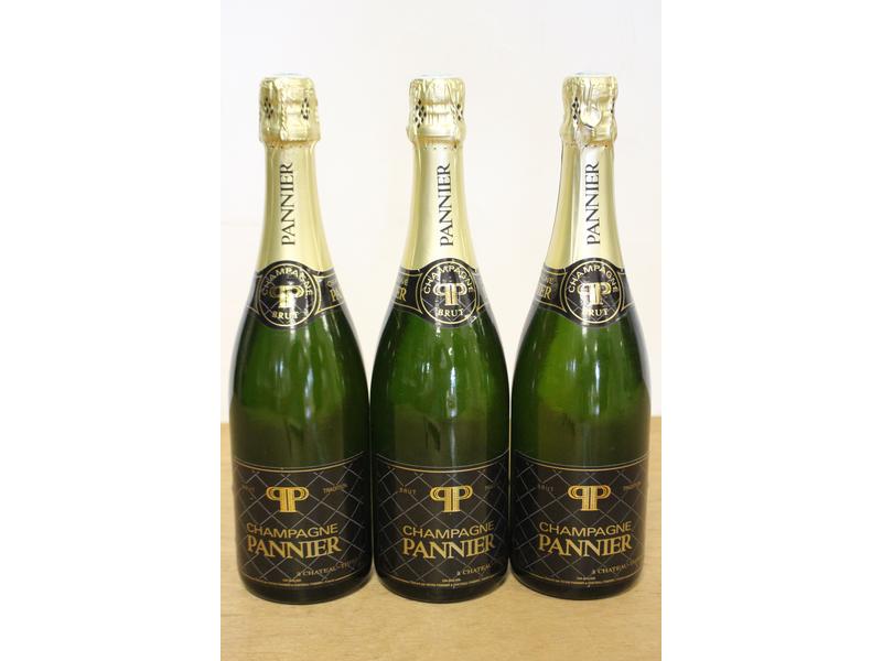 3 Blles Champagne PANNIER Brut NM