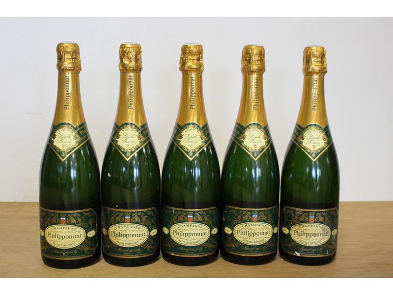 5 Blles Champagne PHILIPPONNAT Brut "Royale...