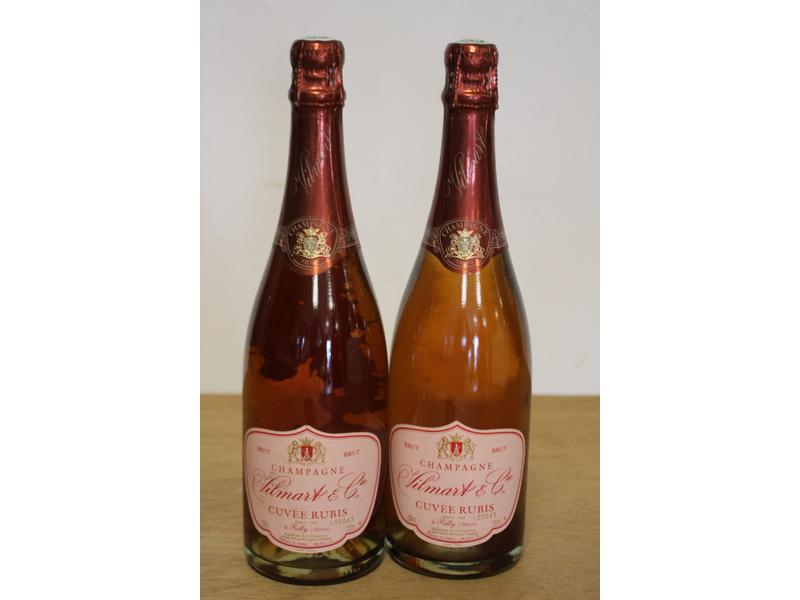 2 Blles Champagne VILMART & Cie "Cuvée Rubis"...