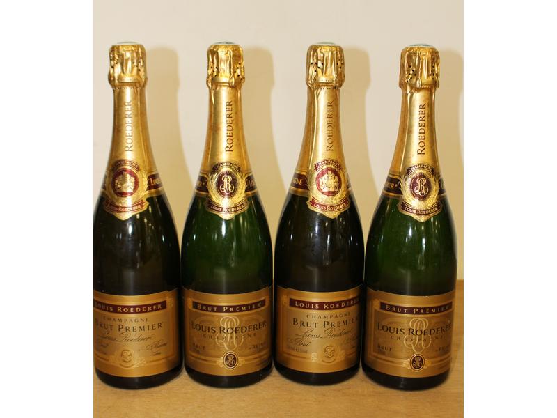 4 Blles Champagne LOUIS ROEDERER Brut Premier...