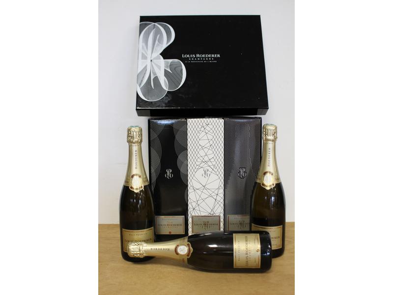 3 Blles Champagne LOUIS ROEDERER Brut Premier...