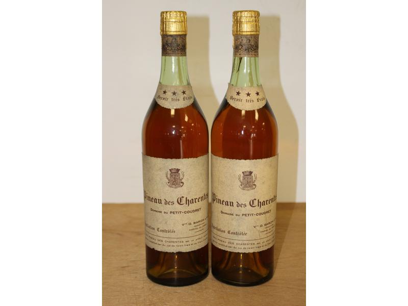 2 blles PINEAU DES CHARENTES Domaine du petit...