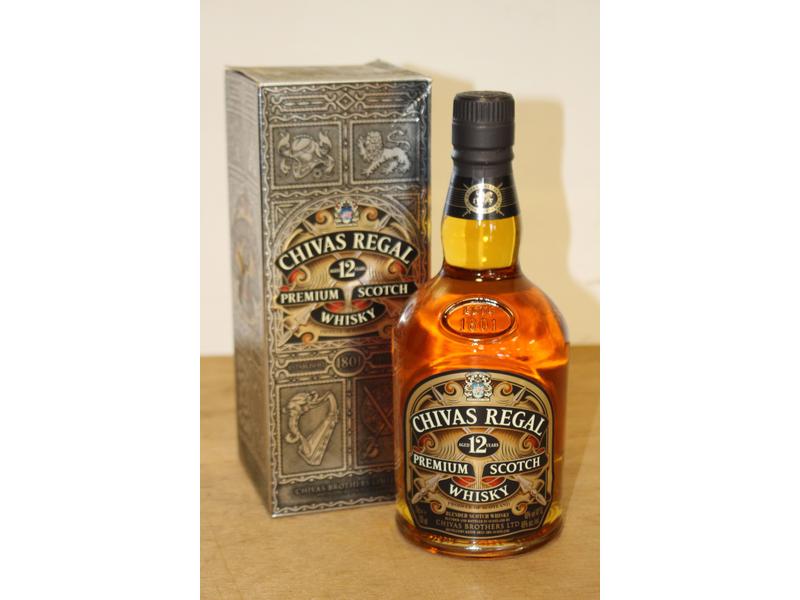 1 Blle Scotch Whisky CHIVAS 12 ans d'âge