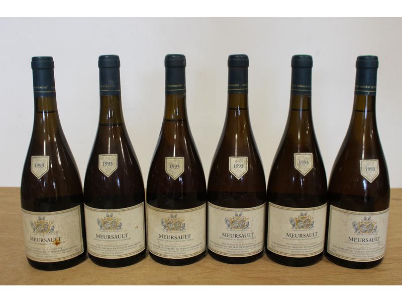 6 Blles MEURSAULT mise Dom. du Château de...