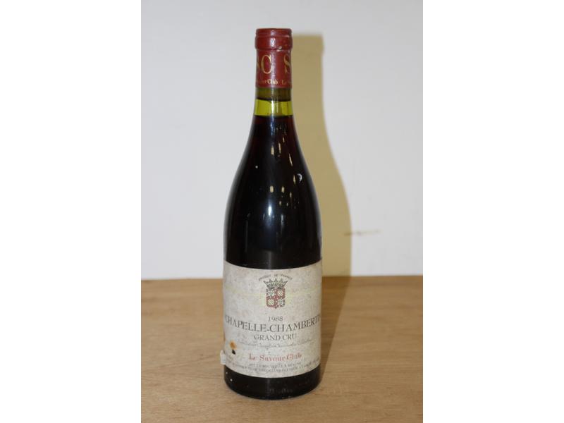 1 Blle CHAPELLE CHAMBERTIN GC mise Savour...