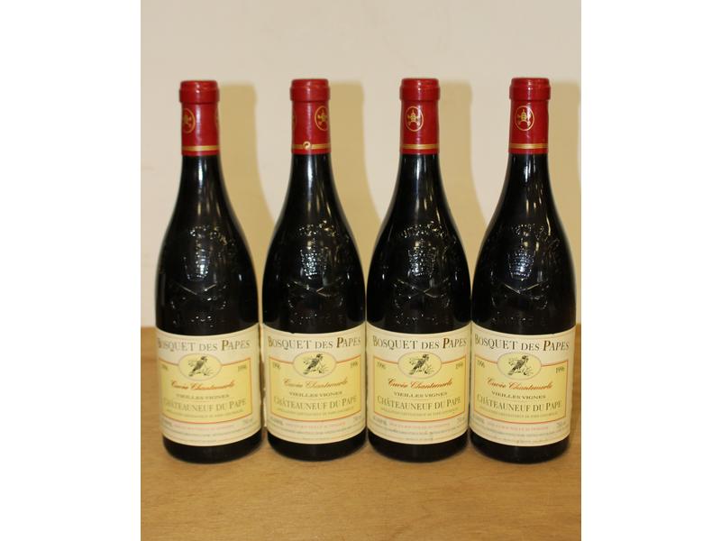 4 Blles CHÂTEAUNEUF DU PAPE "Bosquet des...