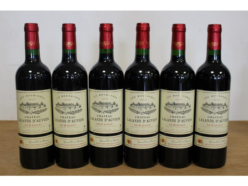 6 Blles CH. LALANDE D'AUVION Médoc CB 20...