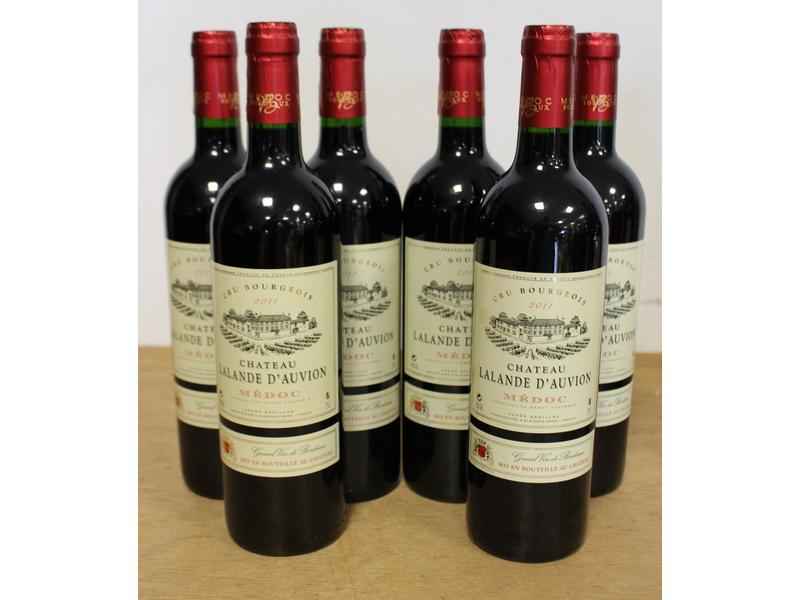 6 Blles CH. LALANDE D'AUVION Médoc CB 20...