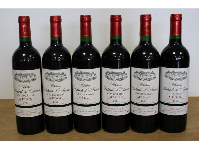 6 Blles CH. LALANDE D'AUVION Médoc CB 20...