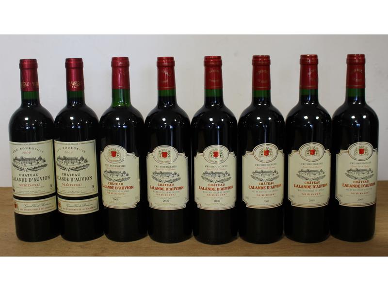 8 Blles CH. LALANDE D'AUVION Médoc CB