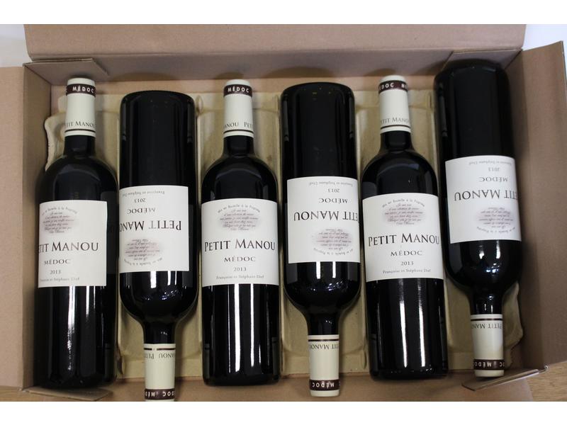 6 Blles PETIT MANOU Médoc 2013