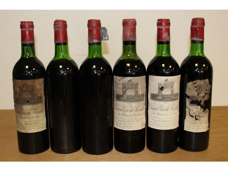 6 Blles CH. LÉOVILLE LAS CASES Saint-Julien...
