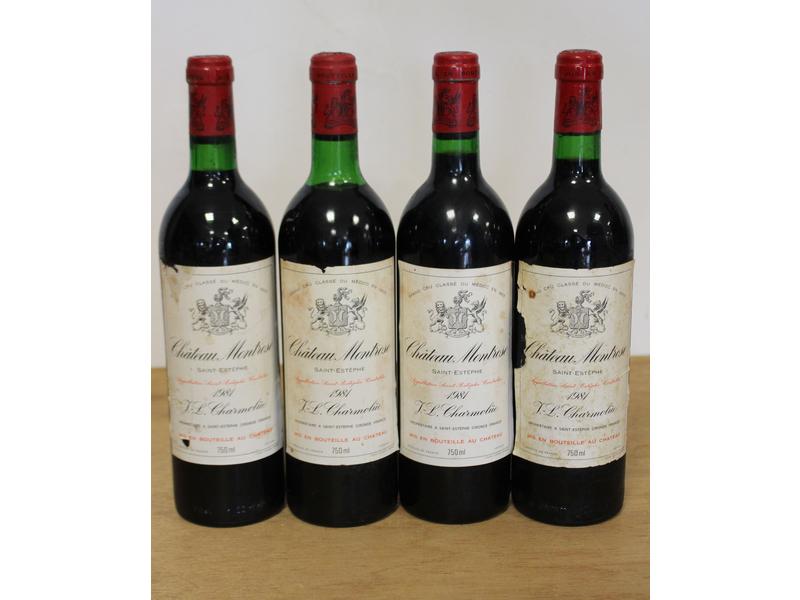 4 Blles CH. MONTROSE Saint-Estèphe GCC 1...