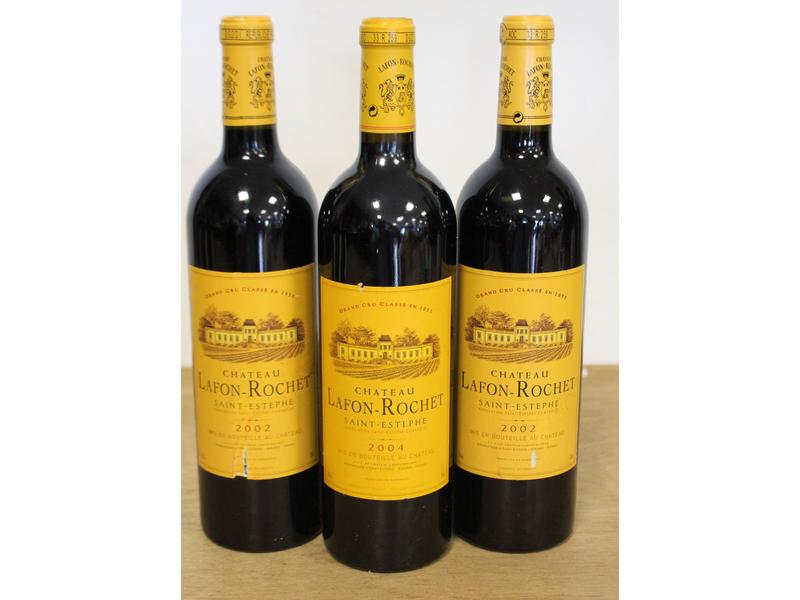 3 Blles CH. LAFON-ROCHET Saint-Estèphe G...
