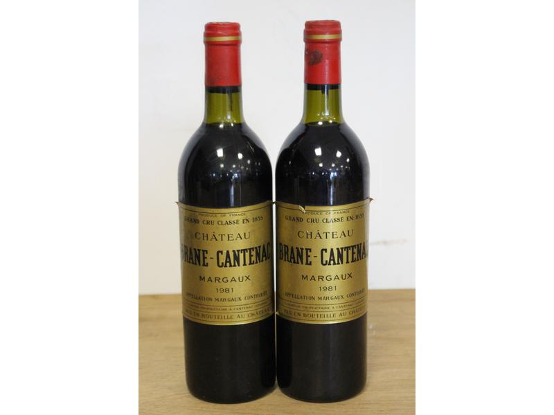 2 Blles CH. BRANE CANTENAC Margaux GCC 1...