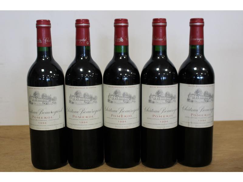 5 Blles CH. BEAUREGARD Pomerol 1994